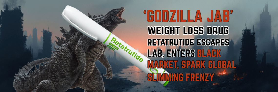 The “Godzilla Jab” Is Loose: Retatrutide Escapes the Lab, Enters Black Market, Sparks Global Slimming Frenzy