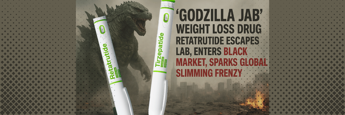 The “Godzilla Jab” Is Loose: Retatrutide Escapes the Lab, Enters Black Market, Sparks Global Slimming Frenzy