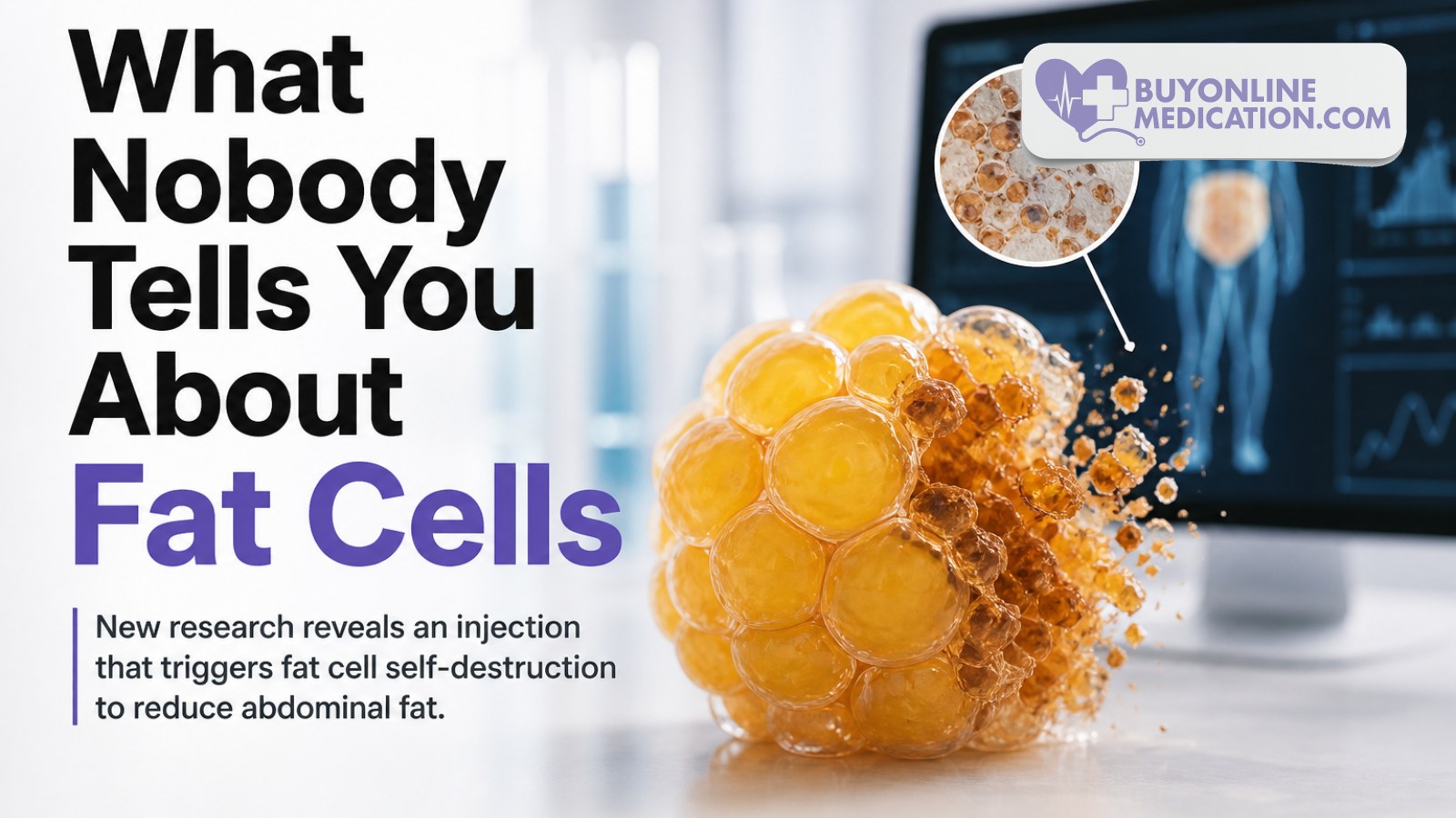 Experimental Injection Shows Promise in Reducing Dangerous Abdominal Fat